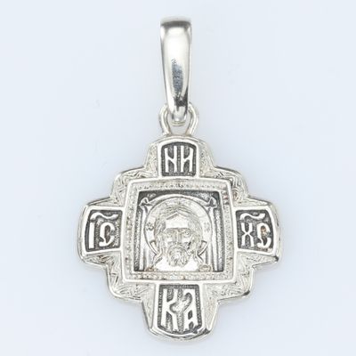 Срiбна підвіска-ладанка з без вставки (арт. 196)