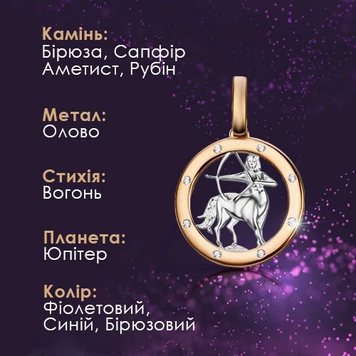 Камені для Стрільця за знаком зодіаку