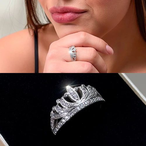 Кольцо в виде короны