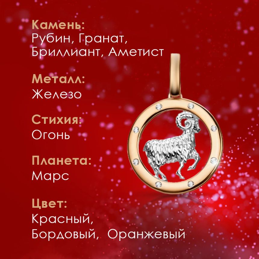 Камни для овна