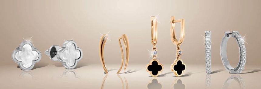 Формы и стили сережек