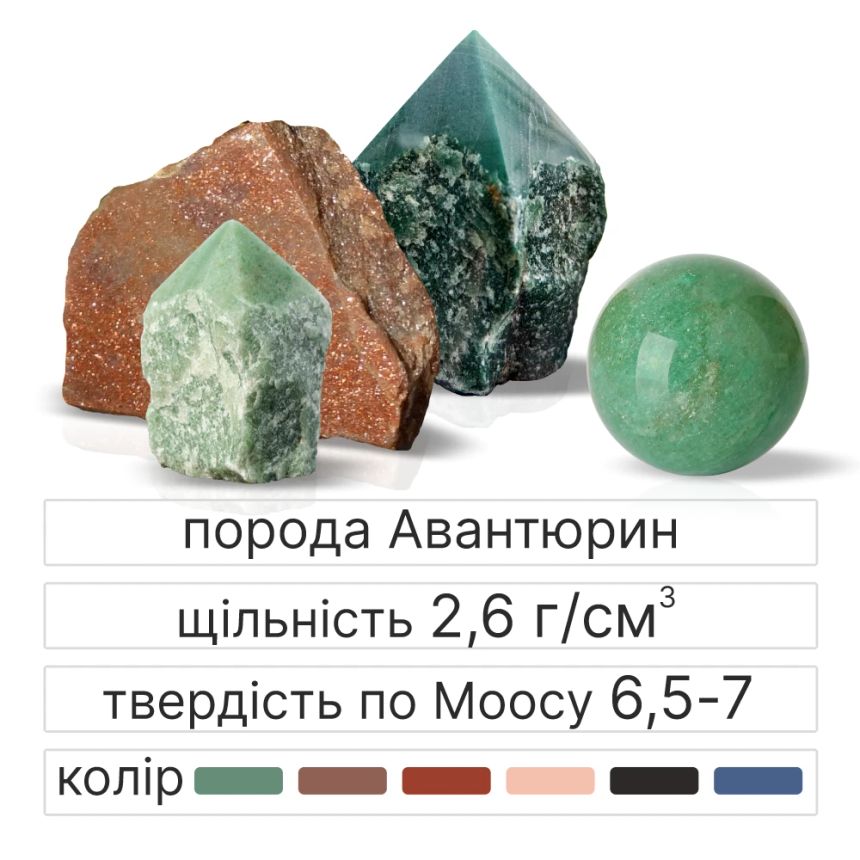 зелений авантюрин