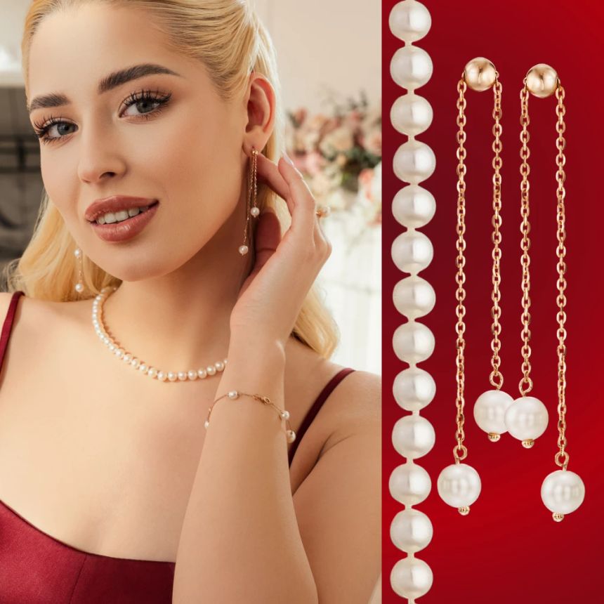 Прикраси з перлинами